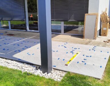 Polaganje Keramike Velikega Formata Terasa