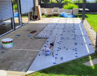 Polaganje Keramike Velikega Formata Terasa