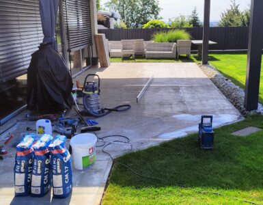 Polaganje Keramike Velikega Formata Terasa