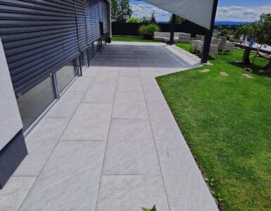 Polaganje Keramike Velikega Formata Terasa