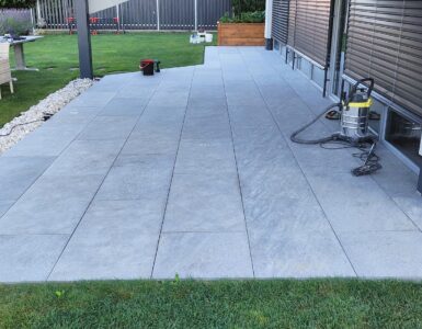 Polaganje Keramike Velikega Formata Terasa