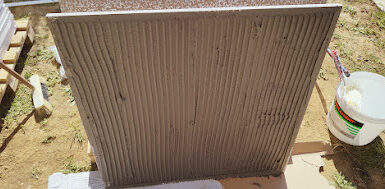 Polaganje Keramike 90x90x2cm Leplenje In Distančniki