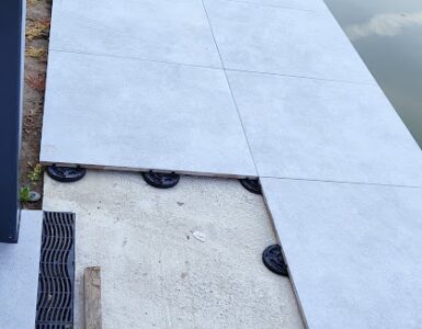 Polaganje Keramike 90x90x2cm Leplenje In Distančniki