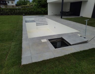 Polaganje Keramike 90x90x2cm Leplenje In Distančniki