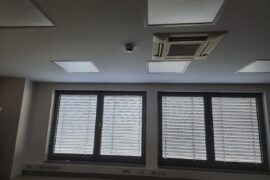 Obnova Pisarn Suhomontažna Dela Spuščeni Stropi Z Dvojno Podkonstrukcijo Ter Pleskarsa Dela