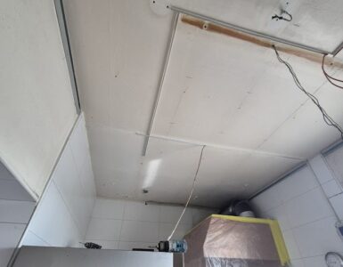 Spuščen Strop Z Pocinkano Podkonstrukcijo